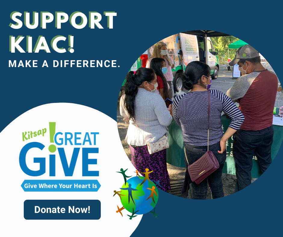 Kitsap Great Give is Tomorrow! Kitsap Immigrant Assistance Center